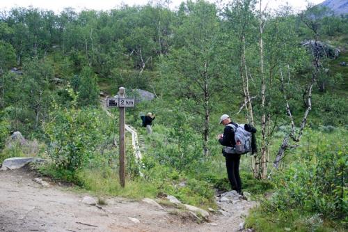 .... naar de steiger. 